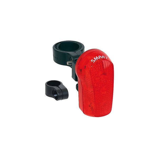 Smart 7 Led Rear Light (Includes 2 x AAA Batteries) - Red
