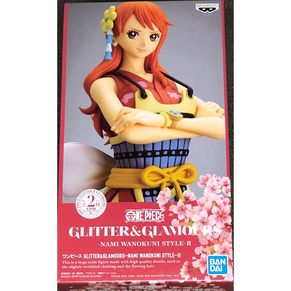 Banpresto - One Piece Glitter & Glamours - Nami Wanokuni II Version A Statue