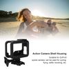 Action Camera Cage Protective Case Anti‑Fall Frame Housing with Cold Shoe Mount for 9