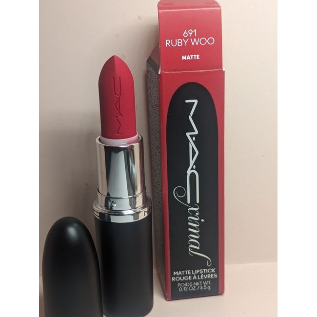 MAC macximal matte lipstick 691 Ruby Woo / Full size /NEW Releases !