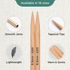 KnitPro Basix Beech Interchangeable Circular Needles 5" (13cm) | 5.50mm