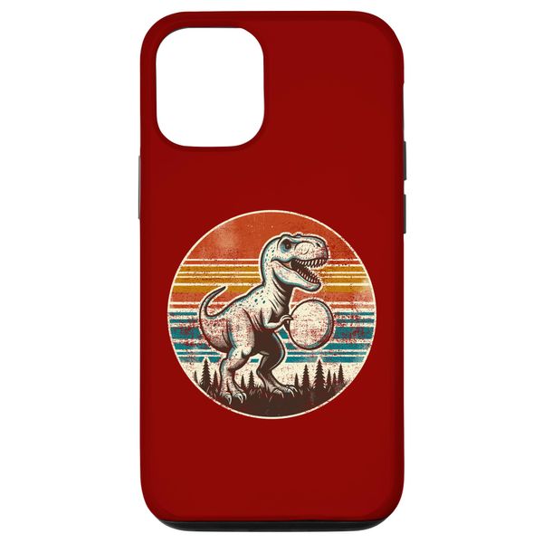 iPhone 15 Pro Disc Golfer I Dinosaur T-Rex Disc Golf Player Case