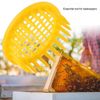 6 Pcs Beekeeping Rearing Box, Plastic Square Shape Queen Rearing Box Bee Cage Beekeeper Tool Beekeeping Equipment