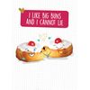 I Like Big Buns And I Cannot Lie - Funny Greetings Card