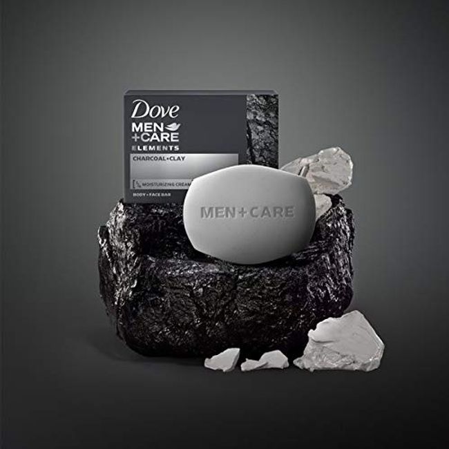 Dove Men+Care More Moisturizing Than Bar Soap Charcoal + Clay Body and Face  Bar Ingredients and Reviews