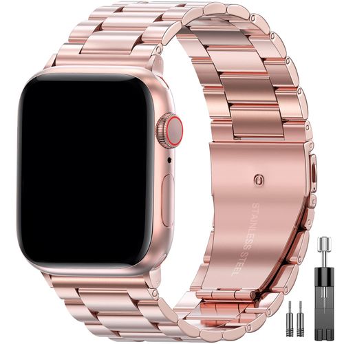 EPULY Metal Band Compatible with Apple Watch Bands for Men & Women 49mm 46mm 45mm 44mm 42mm 41mm 40mm 38mm, Business Stainless Steel Strap for iWatch Bands Ultra 2, SE, Ultra Series 10 9 8 7 6 5 4 3 2 1