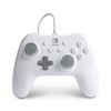 PowerA Wired Controller for Nintendo Switch - OLED Model, Nintendo Switch and Nintendo Switch Lite - White, Gamepad, Game Controller, Wired Controller, Officially Licensed