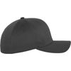 Flexfit Unisex Wooly Combed Cap (Flexfit Wooly Combed) - Grey (Darkgrey) Plain Blickdicht, size: s-m
