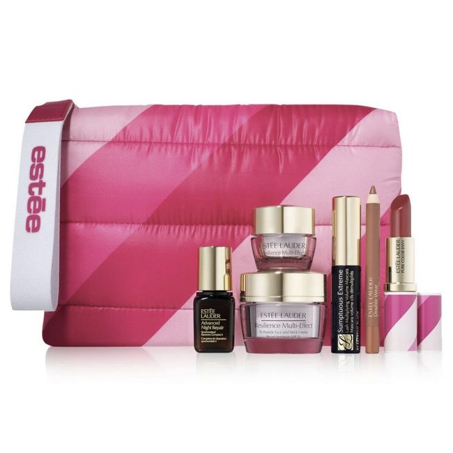 Estee Lauder Resilience Lift 7 Pc Makeup/Skin Care Set