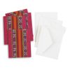 Caspari Gift Enclosure Cards, Pink/Orange/Pu