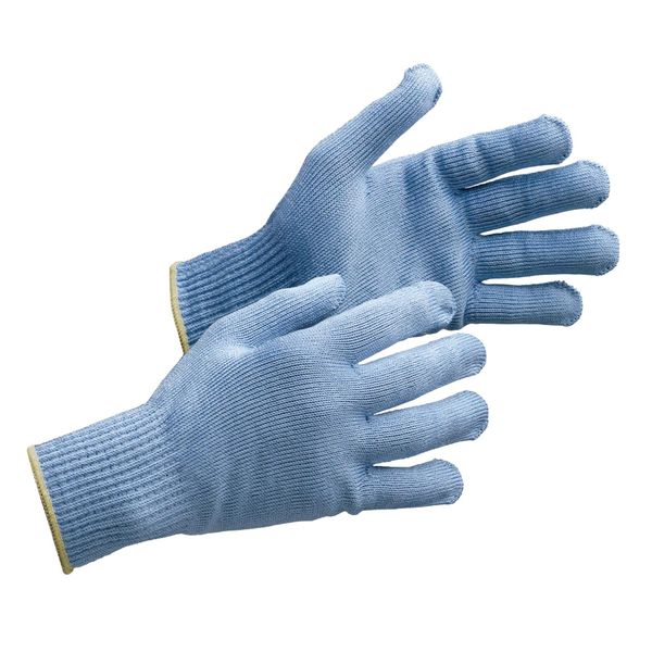 Midori Anzen W102 Cut Resistant Gloves, Cut Guard, Blue, LL, 1 Pair