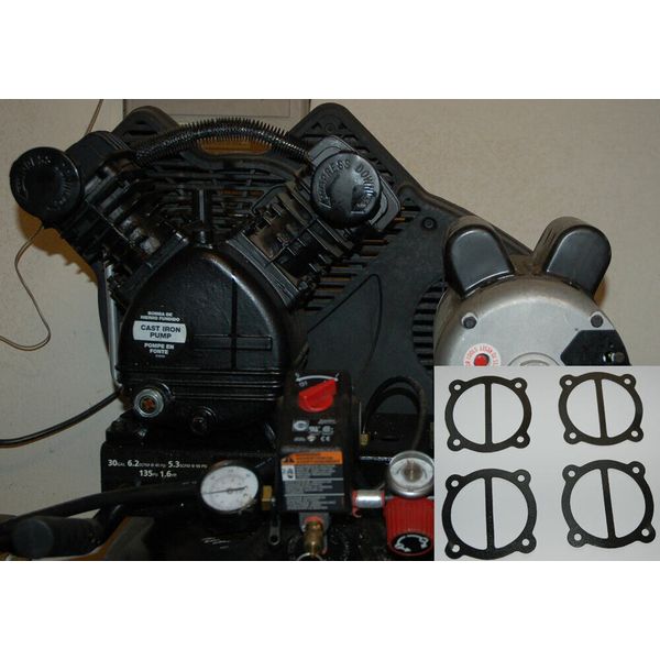 Head Gasket C301H C302H Husky Air Compressor Single Stage Twin-V Pump replace