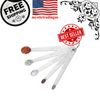 5PCS Small Measuring Spoons Set Stainless Steel Tiny Measuring Spoons for Cookin