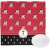 YouCustomizeIt Personalized Girl's Pirate & Dots Washcloth