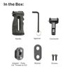ULANZI F22 Side Handle, Quick Release, Includes 1/4 Screws, Micarta Material, Lightweight, Side Focus Handle, Left/Right Usable, Adjustable Up and Down