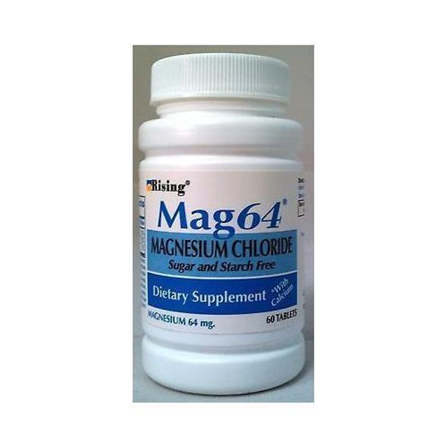 New Mag 64 Magnesium Chloride With Calcium 60 Tablets