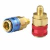 High Low Kit AC Quick Coupler Adapter for Freon Manifold Gauge Hose Conversion