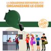 Impretech International Group Green Snail Eliminacode-dispencer Tickets