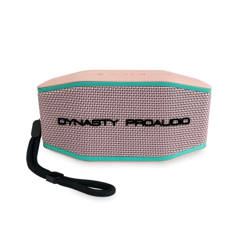 DYNASTY PROAUDIO SB-108 Portable Bluetooth 5.3 Speaker with IPX7 Waterproof, Wireless Stereo Pairing, Enhanced Immersive Bass, Supports for AUX/TF-Card, for Outdoor, Camping and Travel (Pink)
