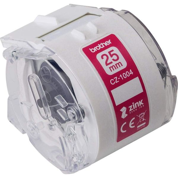 Brother 25mm White Tape - 5m., CZ1004