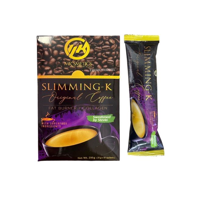 Slimming-K Coffee by Madam Kilay, 10 Sachets- Authorized US Distributor