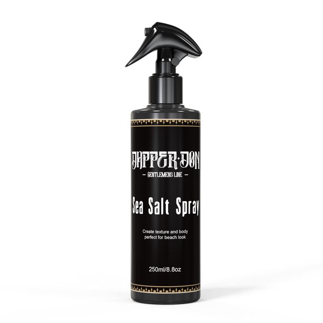 Dapper Don Sea Salt Styling Spray Added Texture & Thickness - Maximum Volume Sea Salt Spray | Leave-in for Body & Style | All Hair Types, Medium Hold (8.8 floz)