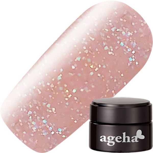 Ageha Skin Beauty Series Cosmetic Color 2.7g 136 Peach G MIX Yu-Packet Glitter Sheer/Gel Nail/Color Gel