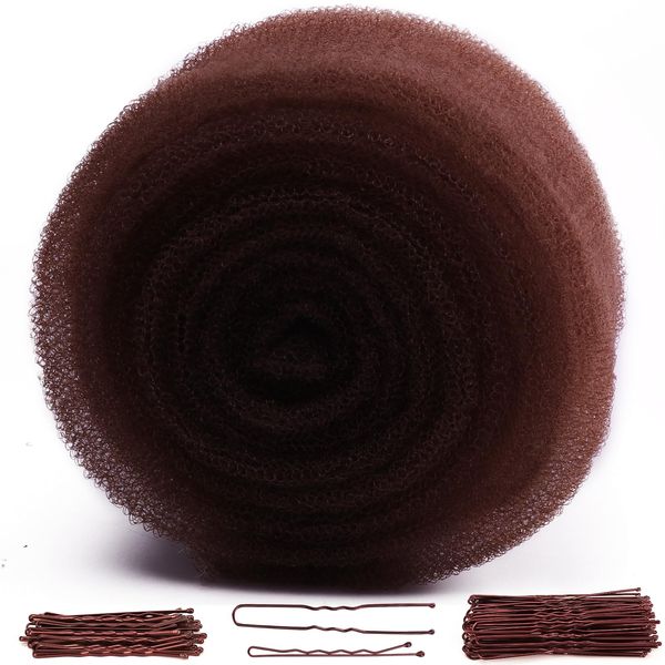 YGQQOY Hair Sponge for Updo,Hair Filler, Hair Donuts for Updos,Volume Hair Bumps Tool, Hair Padding,Dark Brown