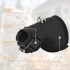 Black Escape Proof Cat Pet Mesh Harness Adjustable Control Kitten Walking Jacket