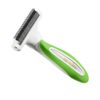 Andis Premium Fine-Tooth Deshedding Rake - White-Green