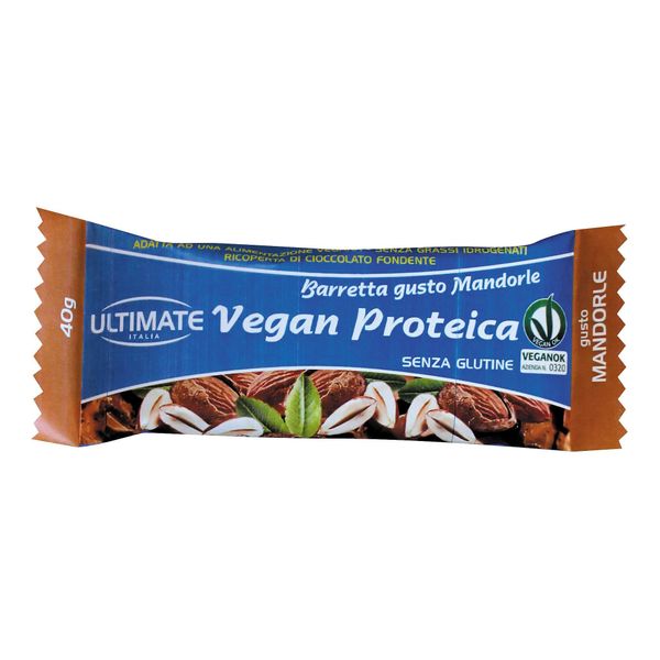 Ultimate Vegan Proteica Barretta Gusto Mandorle 40g