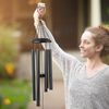 33in Wind Chimes Outdoor Large Deep Tone Windchime Adjustable Tuned Garden Decor