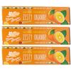 Green Beaver All Natural Organic Toothpaste, Vegan, Fluoride Free & Gluten Free Toothpaste, Zesty Orange Flavor, 75ml, 3 Pack