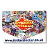 720 Scented stickers variety pack plus my sticker folder storage box file