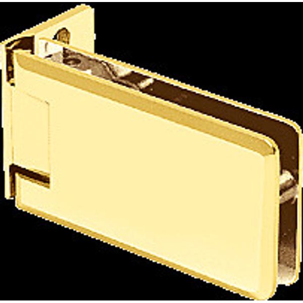 CRL GRA044GP Gold Plated Grande 044 Series Wall Mount Offset Back Plate Hinge