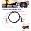 For Garmin echoMAP 4-pin Threaded Power Data Cable 010-12445-00