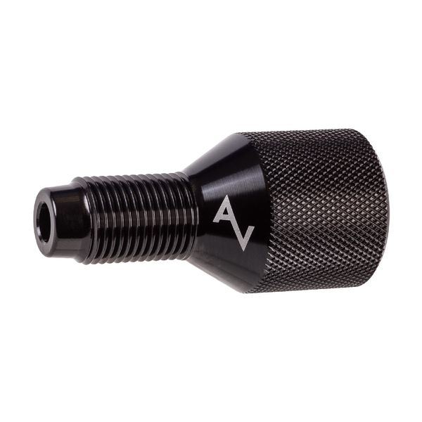 Air Venturi CO2 Bulk-Fill Adapter, CO2 Tank Adapter, BB Gun Air-Tank Adapter, Black