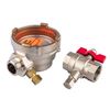 Allmess Connection Set 3/4 Inch with Ball Valve