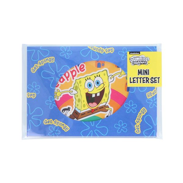 Sunstar Stationery SpongeBob S8907692 Letter Set, Mini, A-Pattern