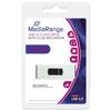 MediaRange USB black, silver 128 GB