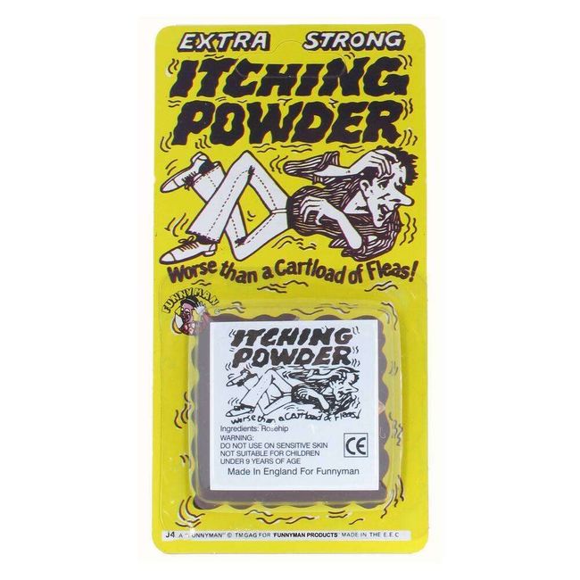 Itching Powder Traditional Novelty Jokes Gags & Tricks, Party Gift Favors & Handouts, Stocking Fillers