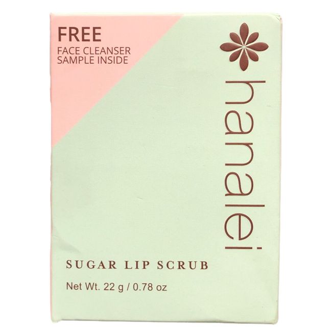 Vegan and Cruelty-Free Sugar Lip Scrub Exfoliator by Hanalei. 0.22 Oz