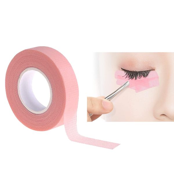 SIYUPU Eyelash Tape, Breathable Lash Tape Eye Tape Pink Eye Make up Tape Eyeshadow Tape Micropore Tape Eye Tape Adhesive Lash Extension Tape Medical Tape for False Eyelash Extension