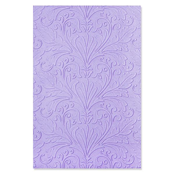 Sizzix 3-D Textured Impressions Embossing Folder Art Nouveau, 665293