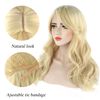 Discoball Light Blonde Wigs Long Blonde Wigs For Women Fashion Natural Full Long Curly Wig For Cosplay Party Wigs