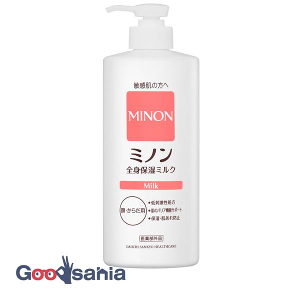 MINON Whole body moisturizing milk 400ml (sensitive skin cosmetics)