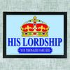 Her Ladyship personalised female gift lap tray