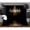 LYLYCTY 1010 FT Chandelier Theme Photography Background Cloth Backdrop Studio Props