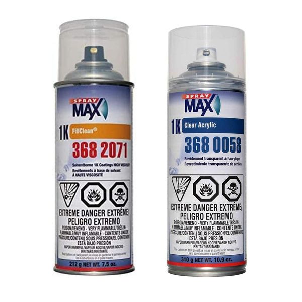 SprayMax 1K Paint Kit For  Jeep Mango Tango Pearl PVG