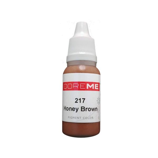 DOREME Permanent Makeup Pigment Ink HONEY BROWN Eyebrow Brow Tattoo Micro Cosmetic Micropigmention